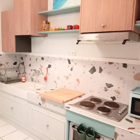 T3 Authentique Avec Terrasse Et Parking Prive *